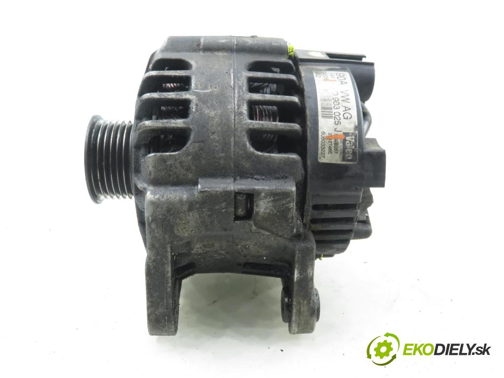 VW POLO (9N_) HB 2006 40,00 1.2 - BMD 1198,00 Alternátor 03D903025J (Alternátor)