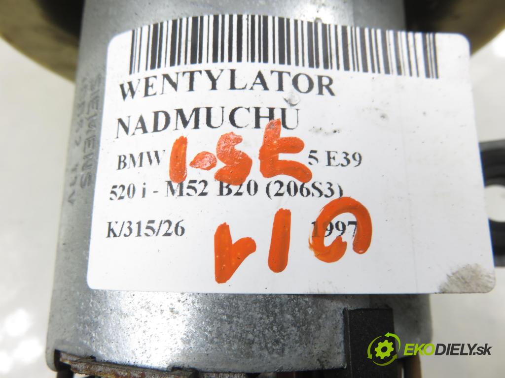 BMW 5 (E39) SEDAN 1997 110,00 520 i 150 - M52 B20 (206S3) 1991,00 Ventilátor vetráku 8372493