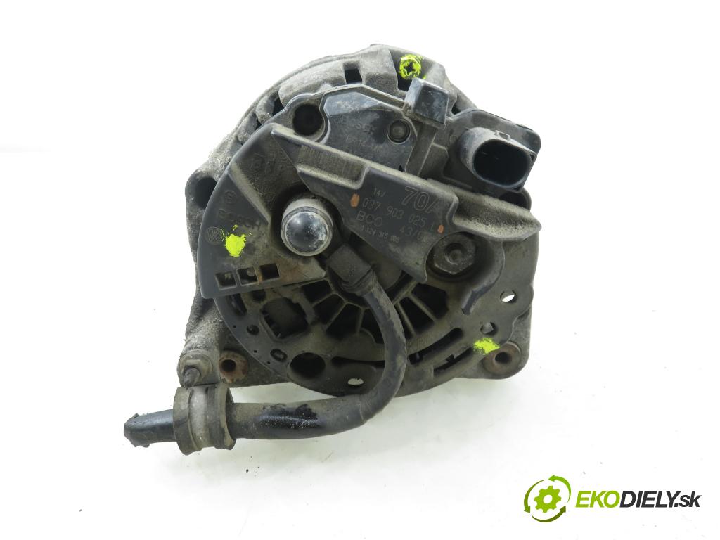 VW POLO Variant (6V5) KOMBI 2000 55,00 1.4 16V - AUA 1390,00 Alternátor 037903025L (Alternátor)