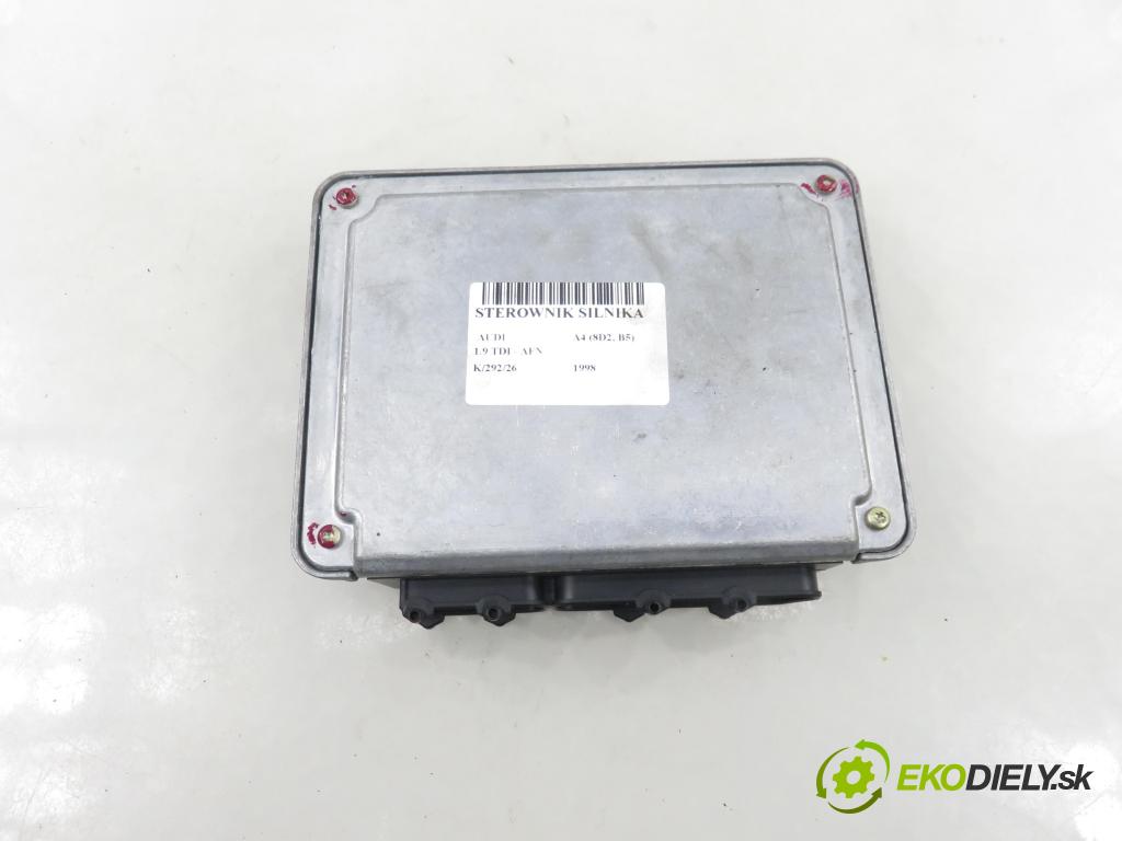 AUDI A4 (8D2, B5) KOMBI 1998 81,00 1.9 TDI 110 - AFN 1896,00 řídící jednotka motora 038906018S ; 0281001721