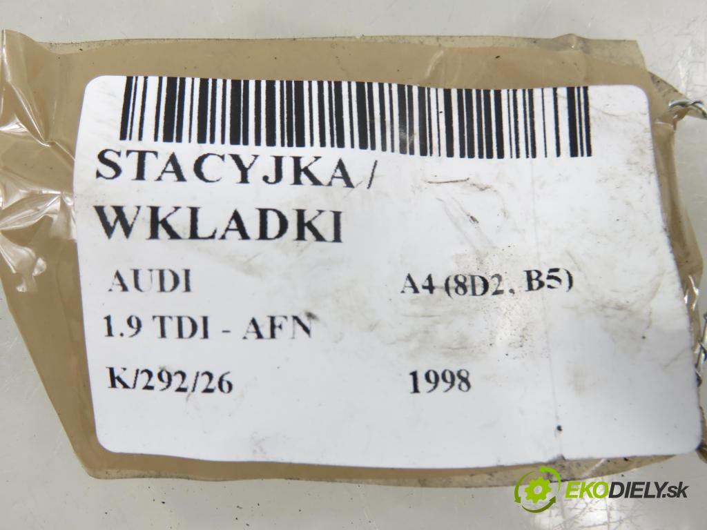 AUDI A4 (8D2, B5) KOMBI 1998 81,00 1.9 TDI 110 - AFN 1896,00 spínačka 4B0905851C (Spínací skříňka)