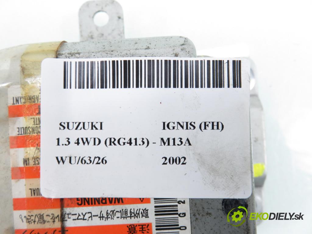 SUZUKI IGNIS (FH) HB 2002 61,00 1.3 4WD 83 (RG413) - M13A 1328,00 MODUL air BAG 3891080620