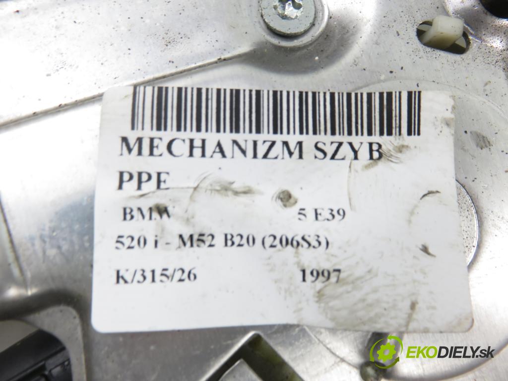 BMW 5 (E39) SEDAN 1997 110,00 520 i 150 - M52 B20 (206S3) 1991,00 mechanismus oken PPE 8360512 ; 8159832