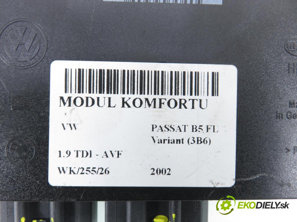 VW PASSAT B5.5 Variant (3B6) KOMBI 2002 96,00 1.9 TDI PD 130 - AVF 1896,00 MODUL komfortu 1C0959799B ; 5DK00821400