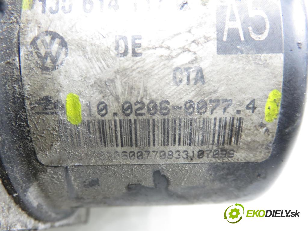 VW GOLF IV (1J1) HB 2003 74,00 1.9 TDI PD 101 - AXR 1896,00 Pumpa ABS 1C0907379L ; 10096003343 ; 1J0614117G (Pumpa ABS)