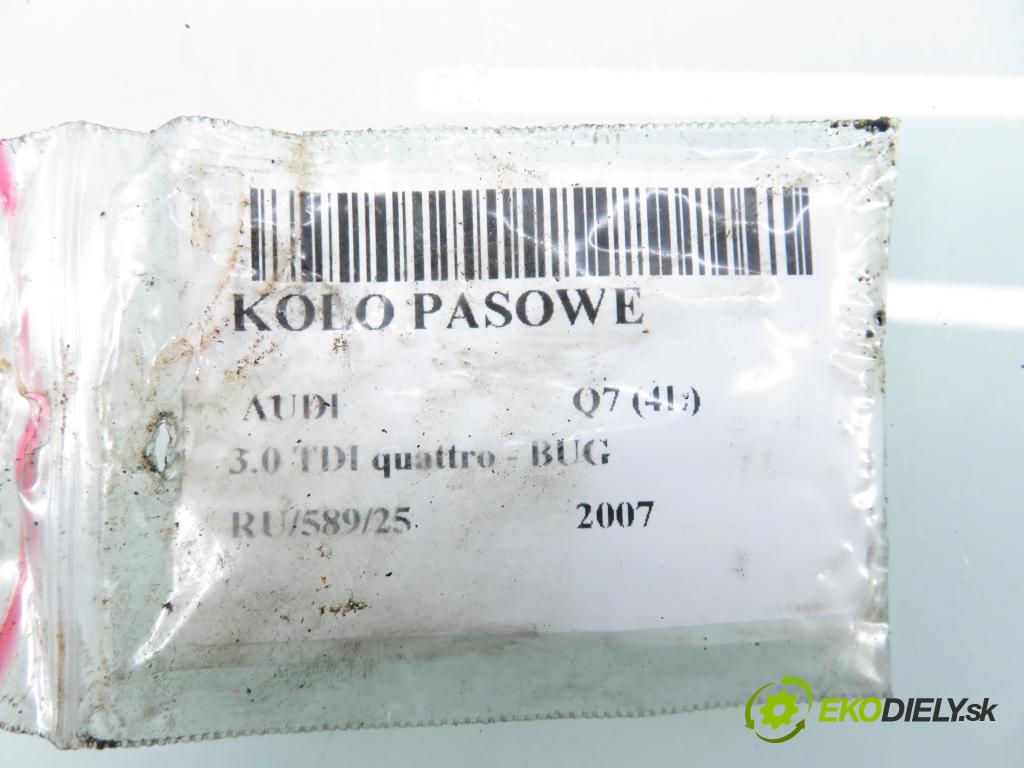 AUDI Q7 (4L) SUV 2007 171,00 3.0 TDI quattro - BUG 2967,00 řemenice kolová Vačkového hřídele / kliky