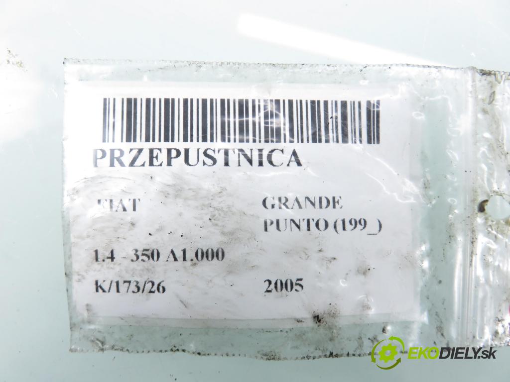 FIAT GRANDE PUNTO (199_) HB 2005 57,00 1.4 - 350 A1.000 1368,00 škrtíci klapka 44SMF9 ; 55192787 ; 44SMF9D (Škrticí klapka)