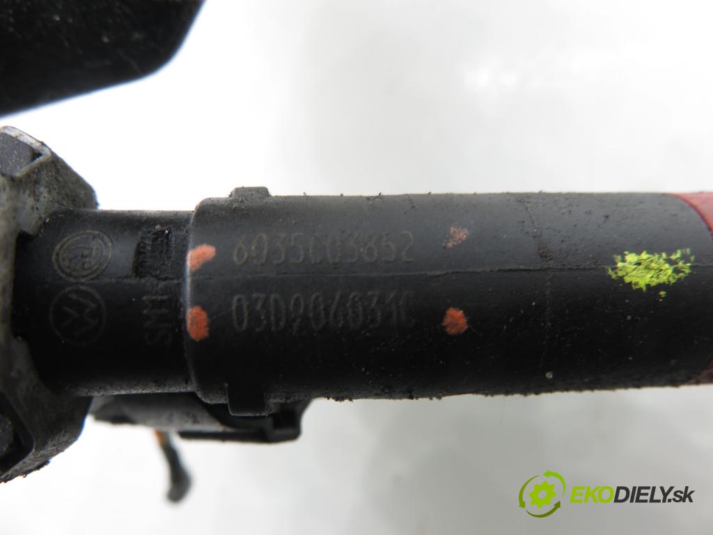 VW POLO (9N_) HB 2006 40,00 1.2 - BMD 1198,00 lišta vstřikovací 03D906031C ; 6035C03852 ; 03D133319F (Vstřikovací lišta)