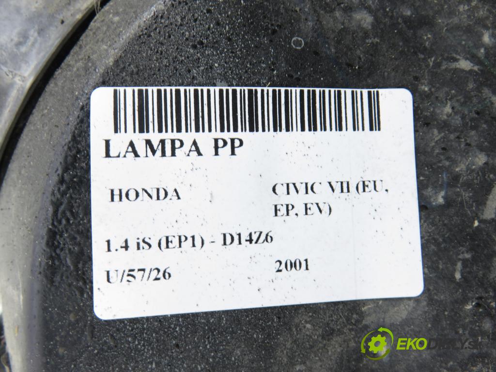 HONDA CIVIC VII Hatchback (EU, EP, EV) HB 2001 66,00 1.4 iS (EP1) 90 - D14Z6 1396,00 Svetlo PP