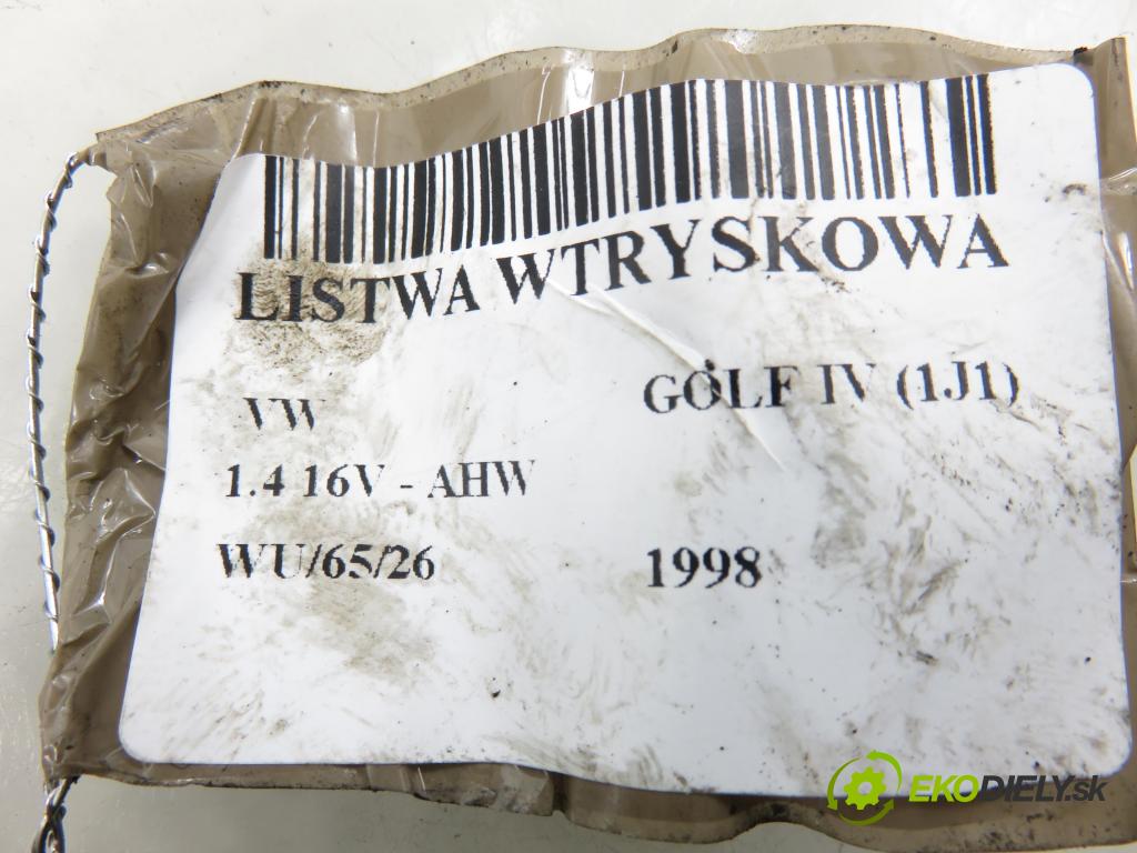 VW GOLF IV (1J1) HB 1998 55,00 1.4 16V - AHW 1390,00 Lišta vstrekovacia 036031C ; IWP058 ; 036133319B (Vstrekovacia lišta)