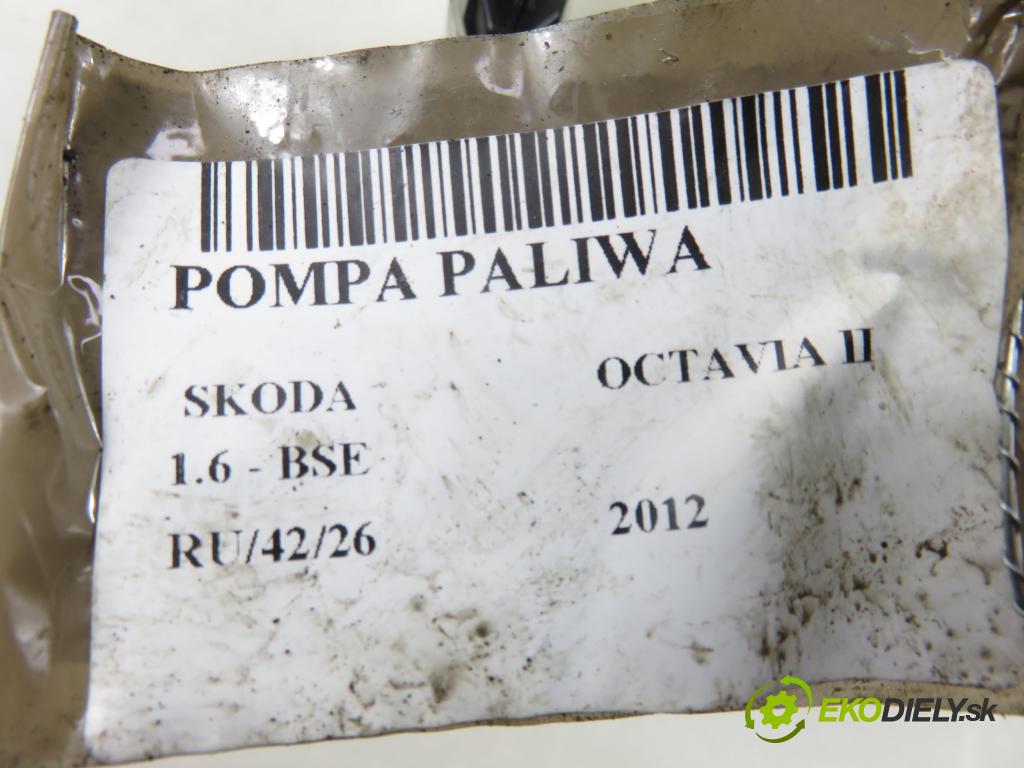 SKODA OCTAVIA II (1Z3) LIFTBACK 2012 75,00 1.6 - BSE 1595,00 pumpa paliva 1K0919051DA ; A2C53430670
