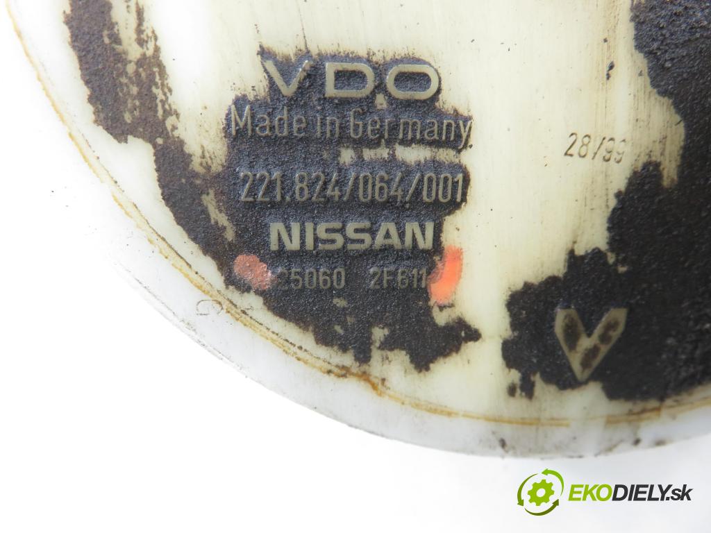 NISSAN PRIMERA Hatchback (P11) LIFTBACK 2000 66,00 2.0 TD - CD20T 1974,00 snímač hladiny paliva 250602F611