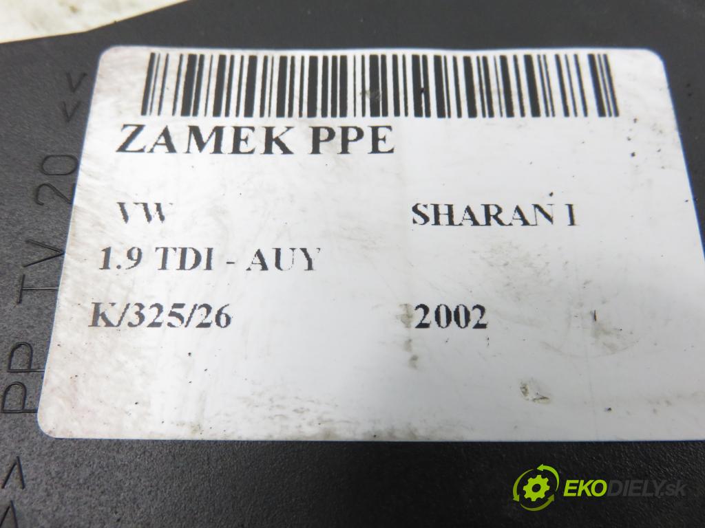 VW SHARAN (7M8, 7M9, 7M6) HB 2002 85,00 1.9 TDI PD 115 - AUY 1896,00 zámok 93BG220A20DD