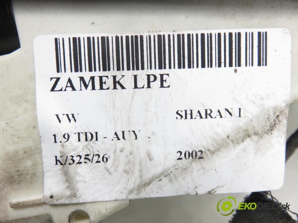 VW SHARAN (7M8, 7M9, 7M6) HB 2002 85,00 1.9 TDI PD 115 - AUY 1896,00 zámok 93BG220A20DD
