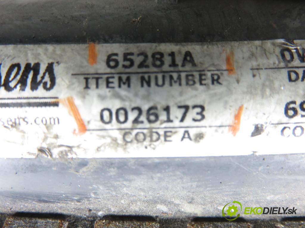 AUDI A3 (8P1) HB 2003 103,00 2.0 TDI PD 16V 140 1968,00 chladič vody 65281A ; 0026173