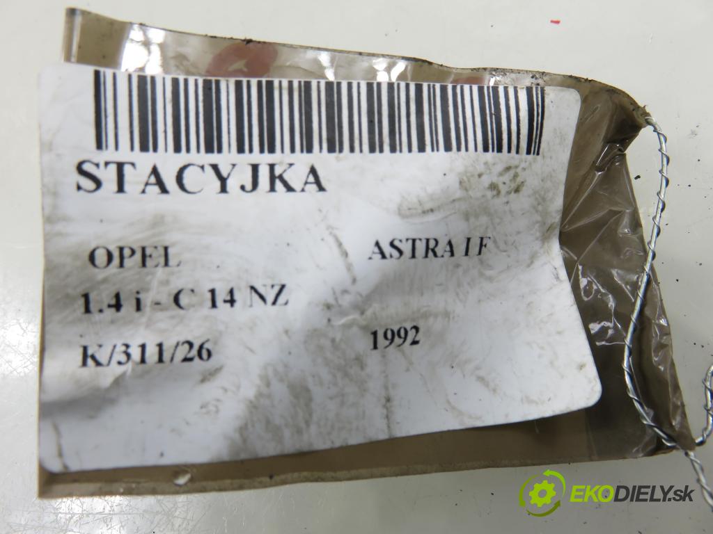 OPEL ASTRA F (T92) HB 1992 44,00 1.4 i 60 - C 14 NZ 1389,00 spinačka 90069214 ; 90069215 ; 90191412 (Spínacia skrinka)