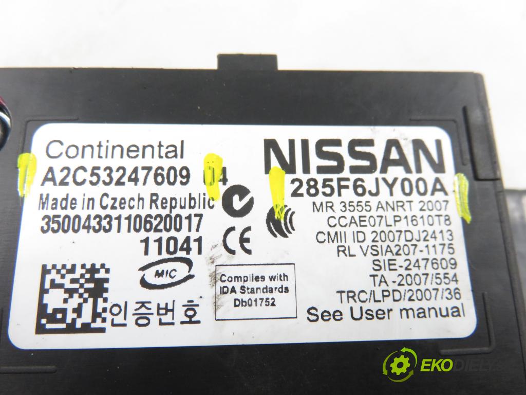 RENAULT KOLEOS I (HY_) SUV 2011 110,00 2.0 dCi 4x4 150 1995,00 čítač KARTY: 285F6JY00A ; A2C53247609