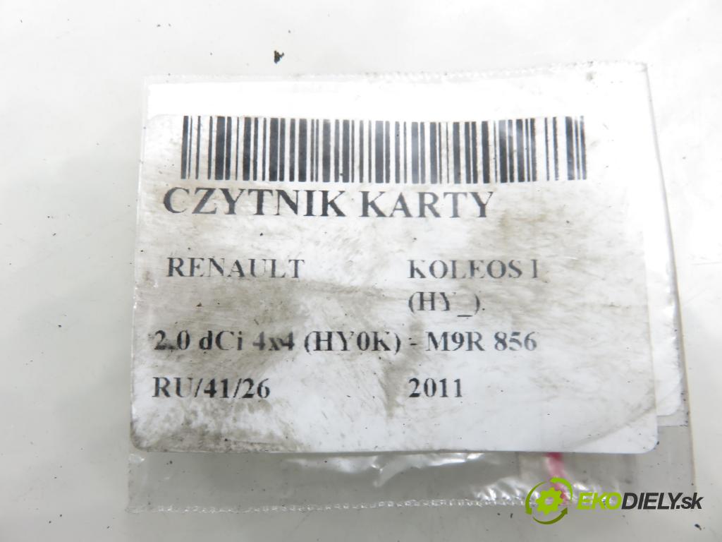 RENAULT KOLEOS I (HY_) SUV 2011 110,00 2.0 dCi 4x4 150 1995,00 čítač KARTY: 285F6JY00A ; A2C53247609
