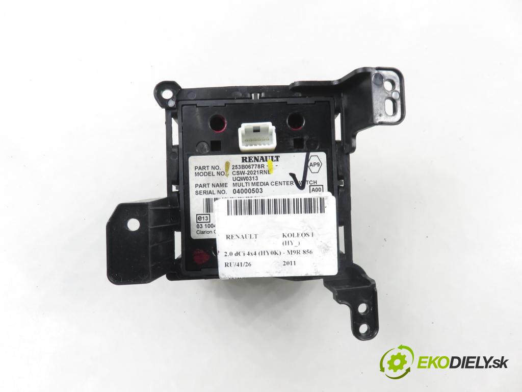 RENAULT KOLEOS I (HY_) SUV 2011 110,00 2.0 dCi 4x4 150 1995,00 Panel ovládania IDRIVE 253B06778R