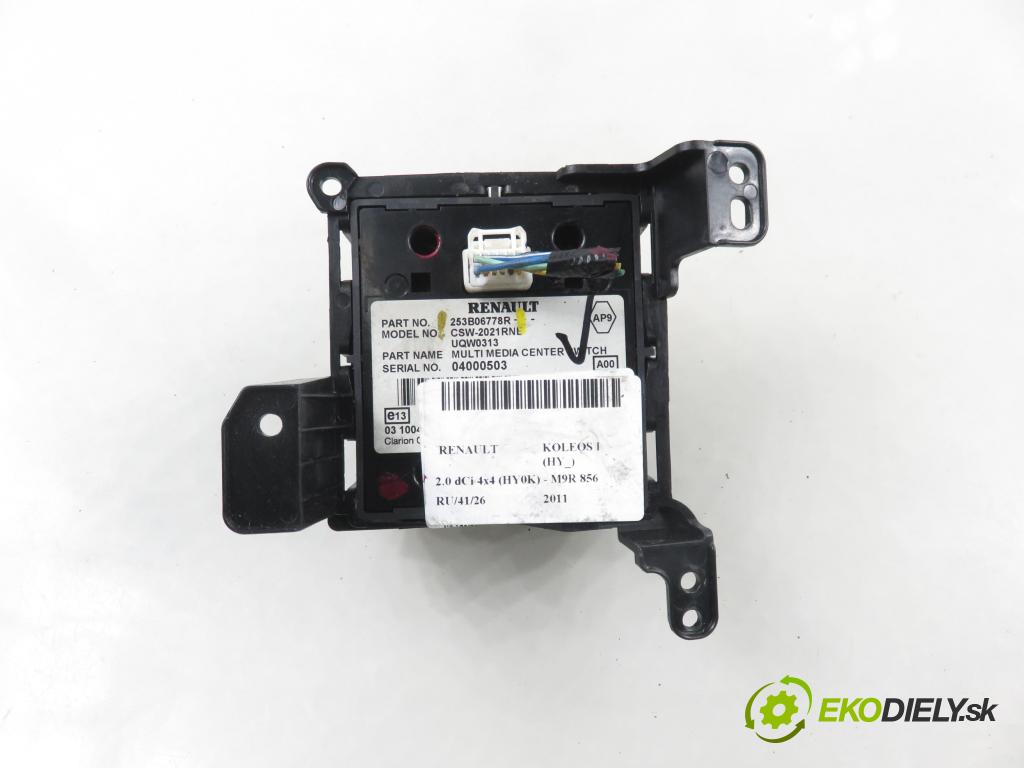 RENAULT KOLEOS I (HY_) SUV 2011 110,00 2.0 dCi 4x4 150 1995,00 Panel ovládania IDRIVE 253B06778R