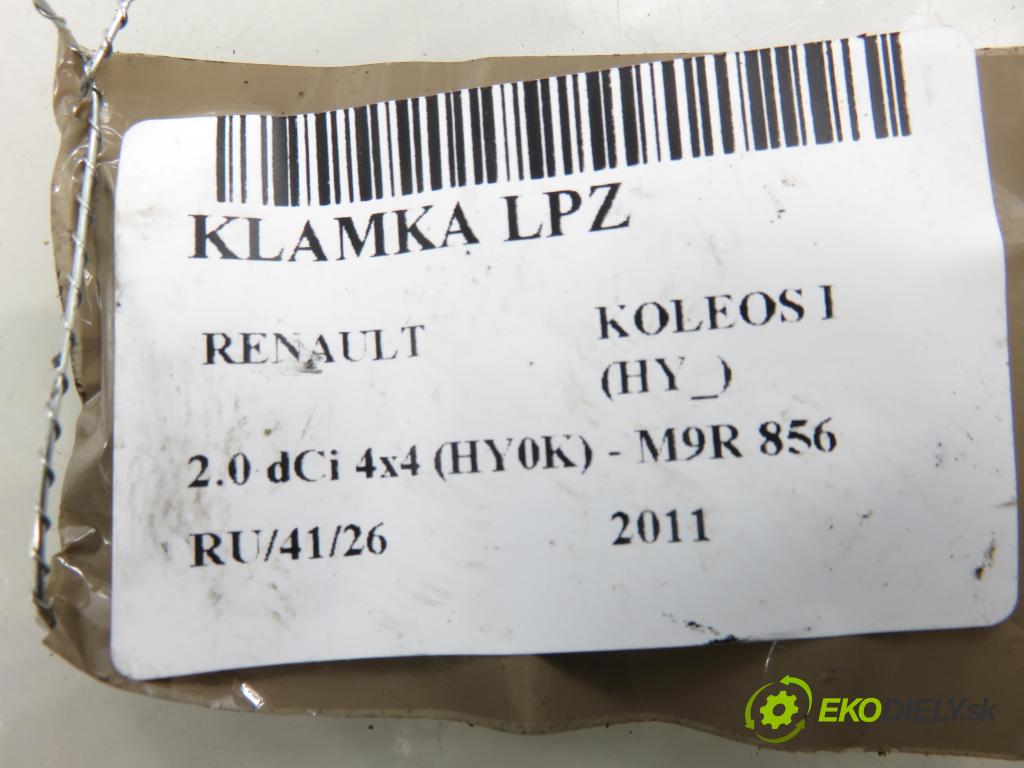 RENAULT KOLEOS I (HY_) SUV 2011 110,00 2.0 dCi 4x4 150 1995,00 Kľučka LPZ 80611JY00