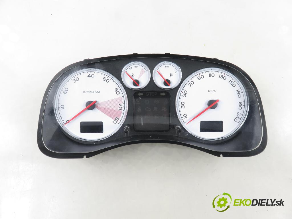 PEUGEOT 307 SW (3H) KOMBI 2007 103,00 2.0 16V - RFN (EW10J4) 1997,00 Prístrojovka elektrický 9661323080 ; P9661323080