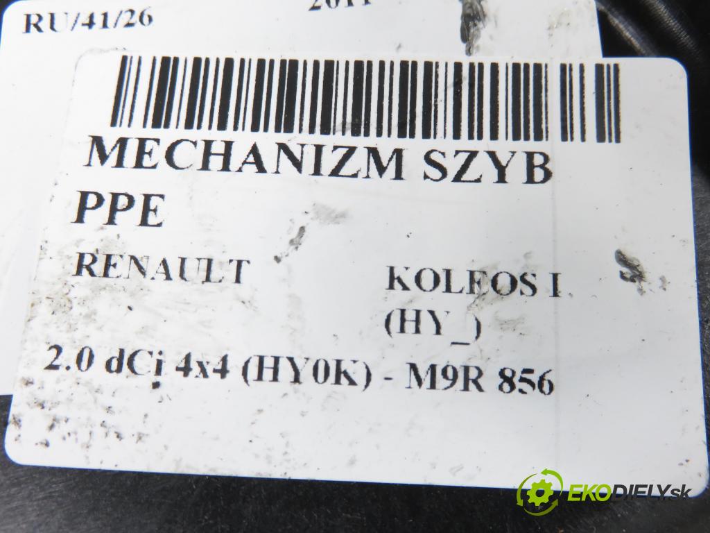 RENAULT KOLEOS I (HY_) SUV 2011 110,00 2.0 dCi 4x4 150 1995,00 Mechanizmus okien 80750JY40A