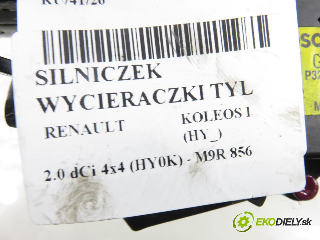 RENAULT KOLEOS I (HY_) SUV 2011 110,00 2.0 dCi 4x4 150 1995,00 Motorček stierače zadné 28710JY00A