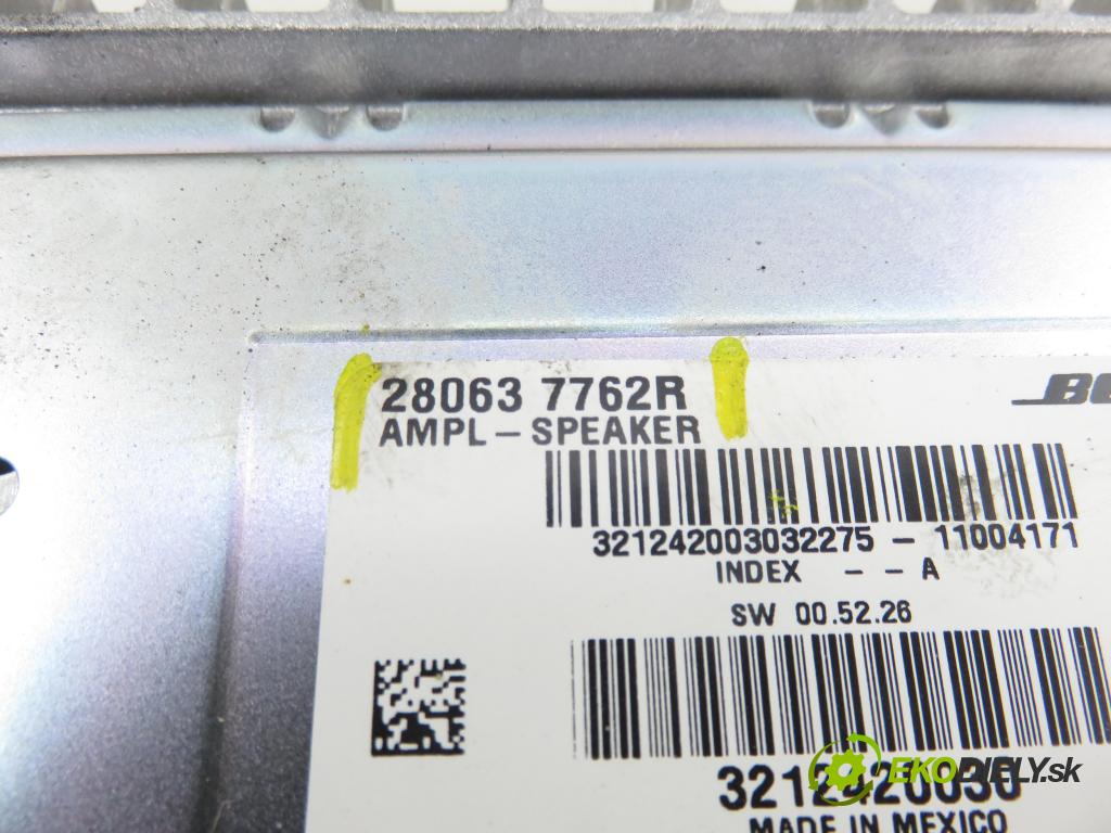 RENAULT KOLEOS I (HY_) SUV 2011 110,00 2.0 dCi 4x4 150 1995,00 Zosilňovač 280637762R (Zosilňovač)