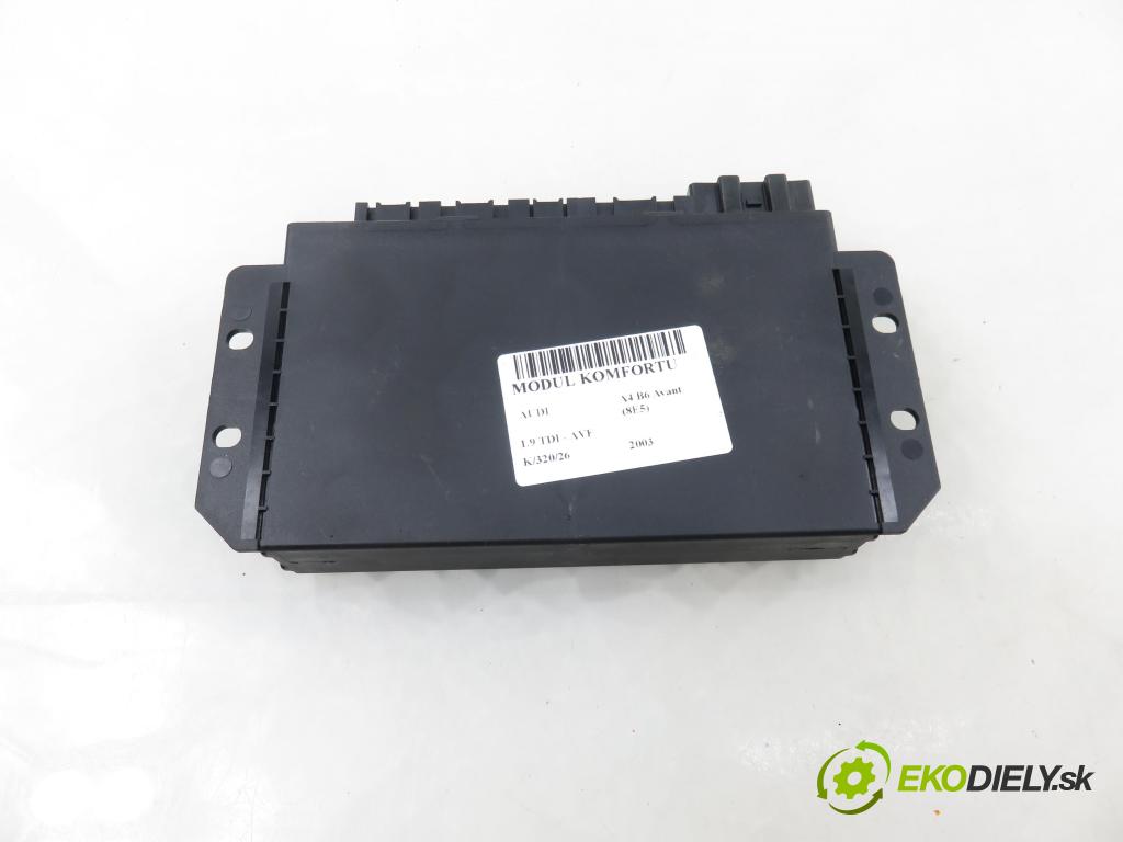 AUDI A4 Avant (8E5, B6) KOMBI 2003 96,00 1.9 TDI PD 130 - AVF 1896,00 MODUL komfortu 8E0959433AS ; 00002726B3