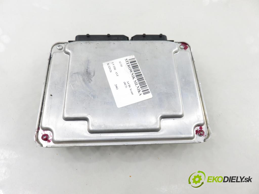 AUDI A4 Avant (8E5, B6) KOMBI 2003 96,00 1.9 TDI PD 130 - AVF 1896,00 Riadiaca jednotka Motor 038906019LJ ; 0281011222