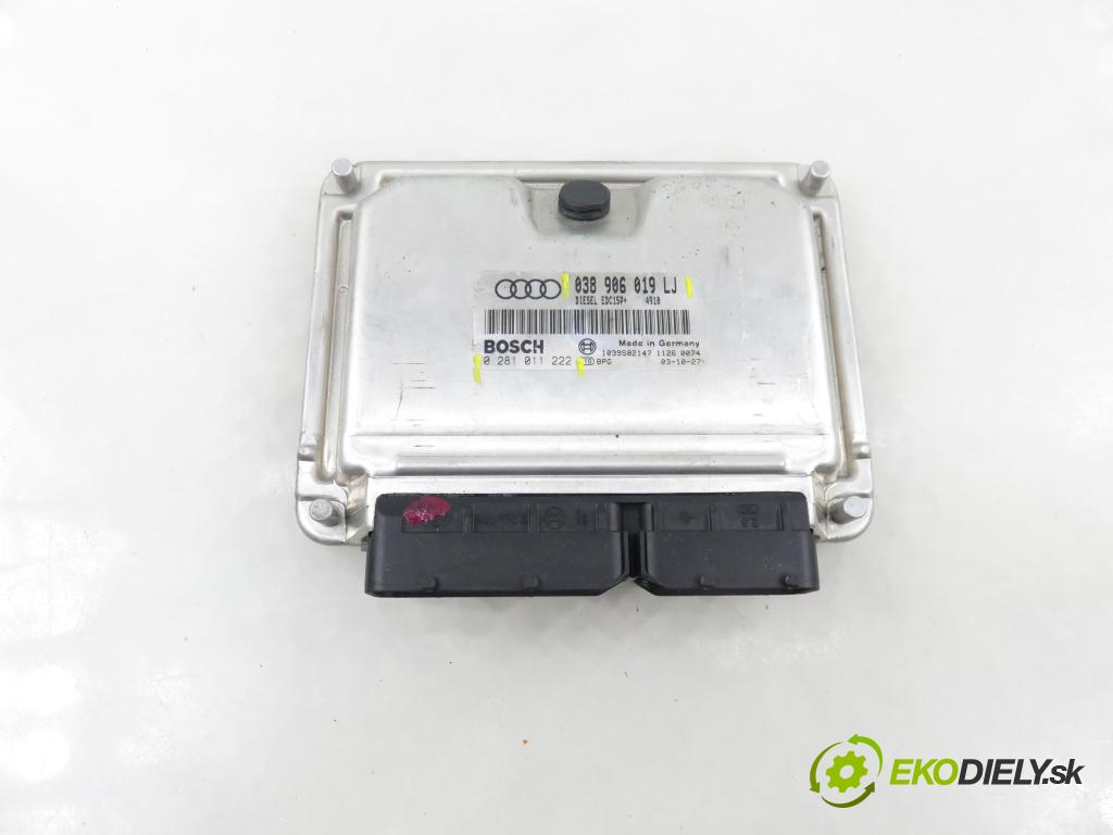 AUDI A4 Avant (8E5, B6) KOMBI 2003 96,00 1.9 TDI PD 130 - AVF 1896,00 Riadiaca jednotka Motor 038906019LJ ; 0281011222