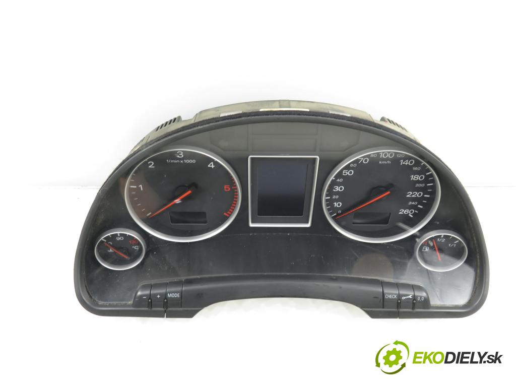 AUDI A4 Avant (8E5, B6) KOMBI 2003 96,00 1.9 TDI PD 130 - AVF 1896,00 Prístrojovka elektrický 8E0920900M ; 0263626045