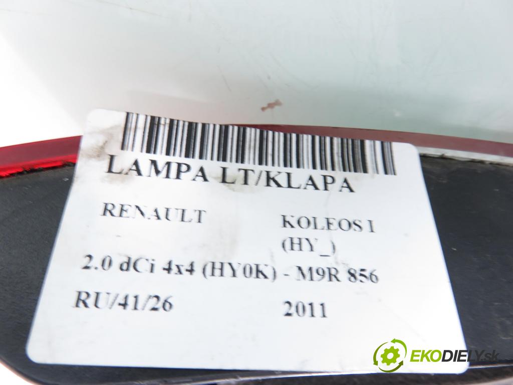 RENAULT KOLEOS I (HY_) SUV 2011 110,00 2.0 dCi 4x4 150 1995,00 Svetlo ľavé zadné kufor 26555JY05A