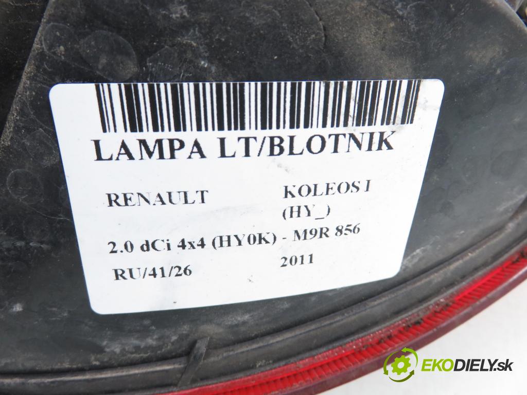 RENAULT KOLEOS I (HY_) SUV 2011 110,00 2.0 dCi 4x4 150 1995,00 Svetlo ľavé zadné 26555JY00