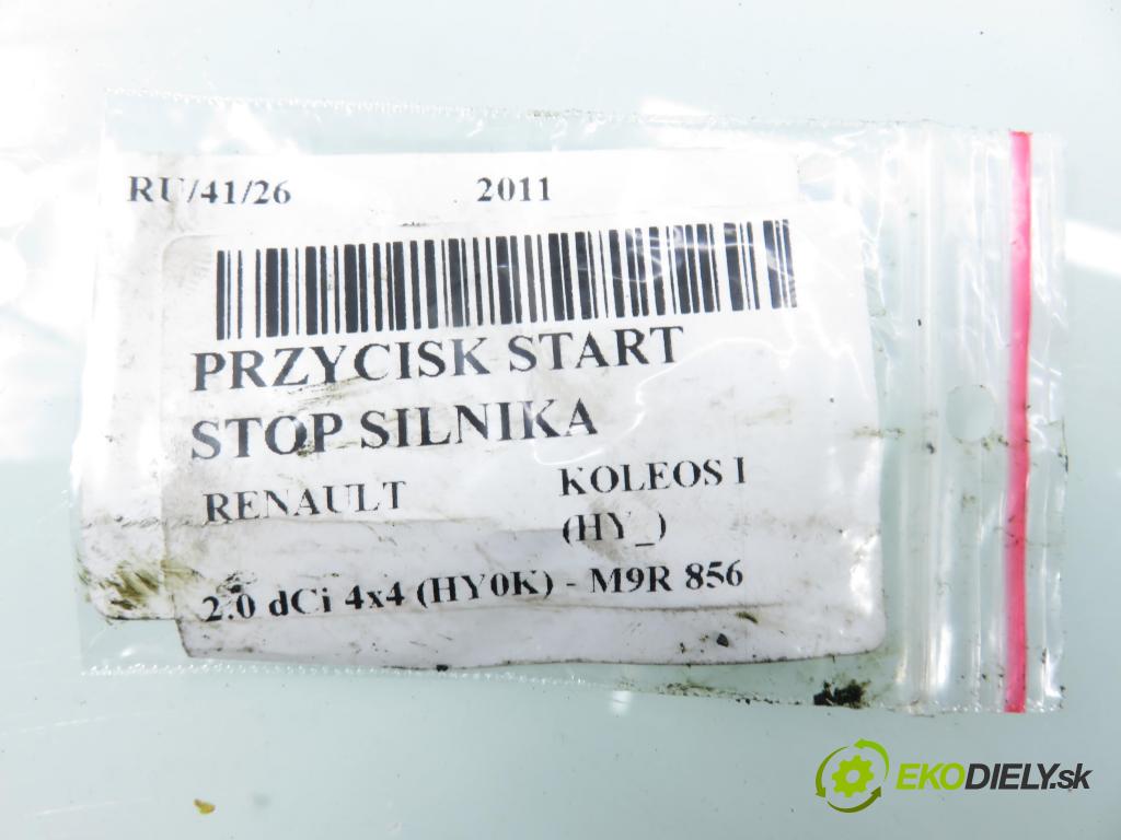 RENAULT KOLEOS I (HY_) SUV 2011 110,00 2.0 dCi 4x4 150 1995,00 vypínač Start brzdových svetiel Motor 682607542R