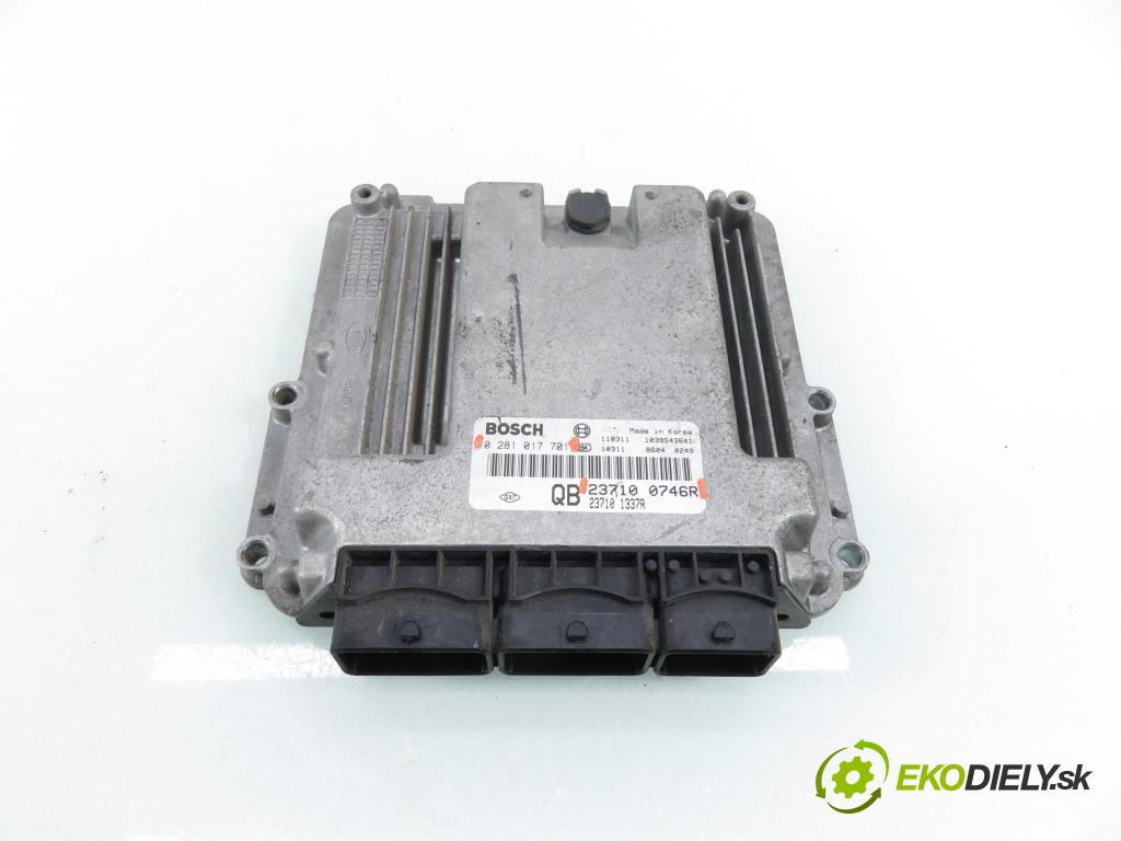 RENAULT KOLEOS I (HY_) SUV 2011 110,00 2.0 dCi 4x4 150 1995,00 řídící jednotka motora 0281017701 ; 237100746R