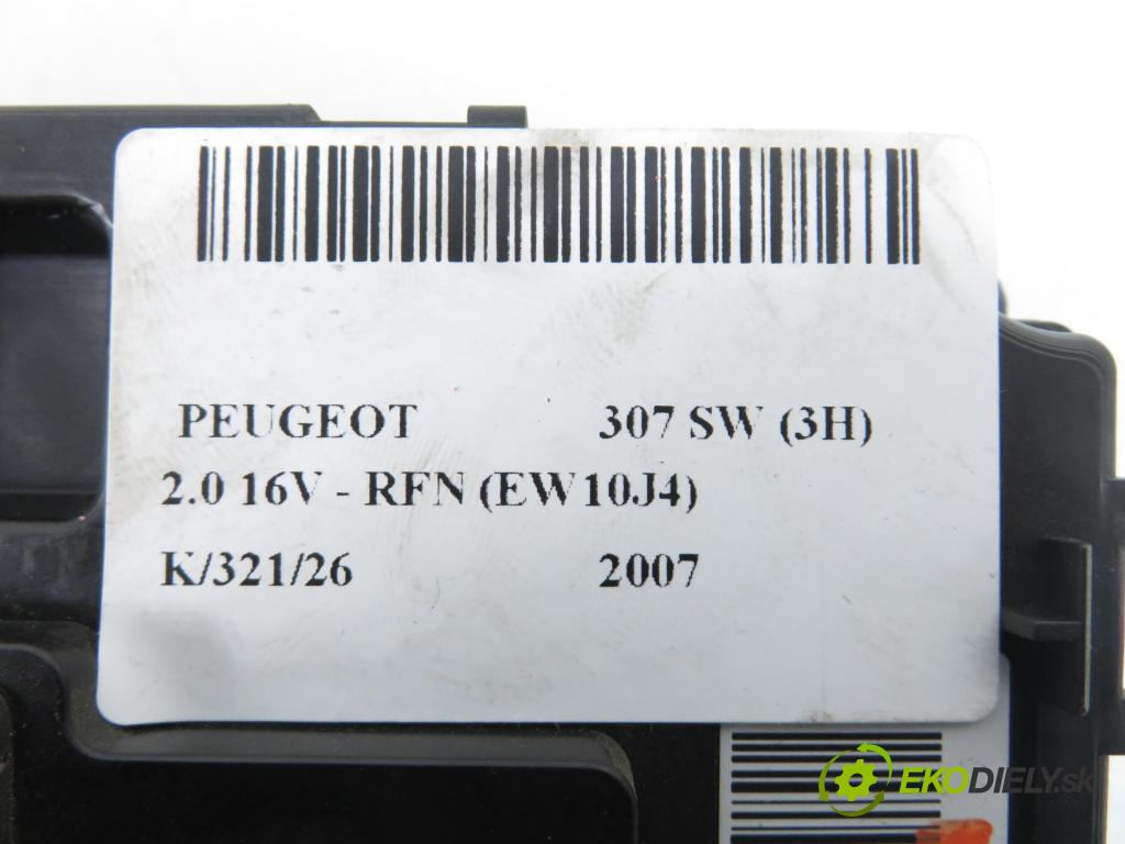 PEUGEOT 307 SW (3H) KOMBI 2007 103,00 2.0 16V - RFN (EW10J4) 1997,00 MODUL komfortu S120017004L ; 9656147980
