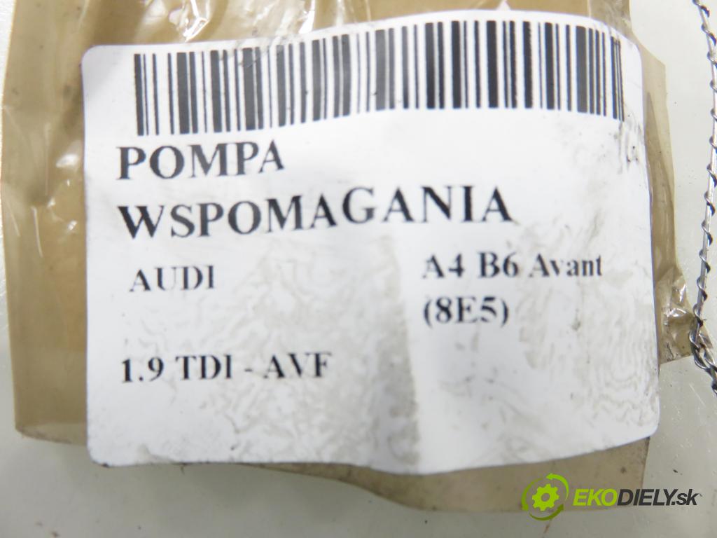 AUDI A4 Avant (8E5, B6) KOMBI 2003 96,00 1.9 TDI PD 130 - AVF 1896,00 Pumpa servočerpadlo 8E0145155N (Servočerpadlo)