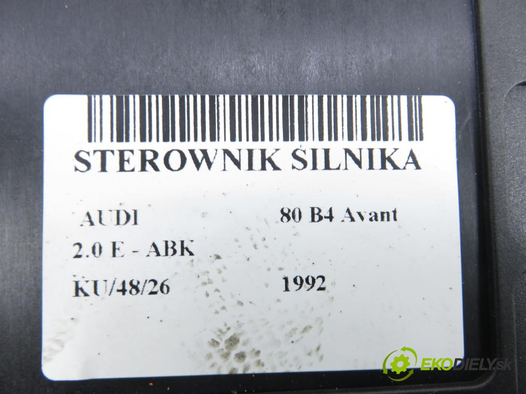 AUDI 80 Avant (8C, B4) KOMBI 1992 85,00 2.0 E - ABK 1984,00 řídící jednotka motora 039906024A ; 5WP4144