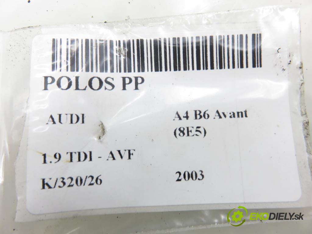 AUDI A4 Avant (8E5, B6) KOMBI 2003 96,00 1.9 TDI PD 130 - AVF 1896,00 poloos PP 8E0407272AT