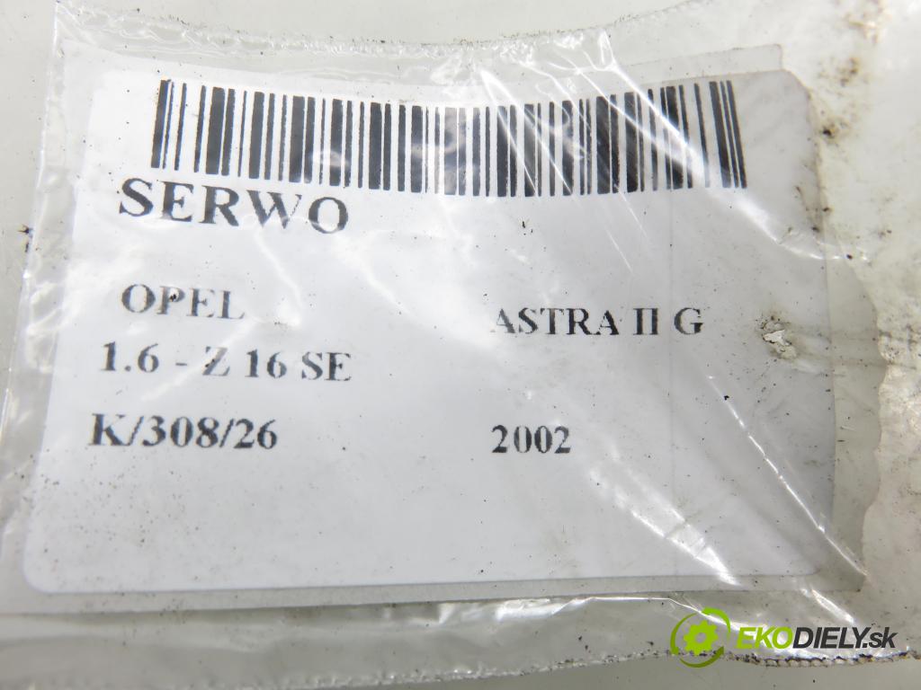 OPEL ASTRA G liftback (T98) HB 2002 62,00 1.6 8V - Z 16 SE 1598,00 posilovač 90498034MC (Servočerpadlo)