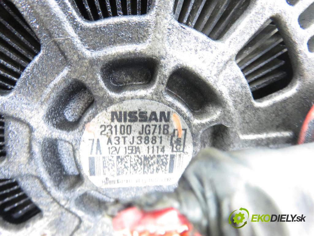 RENAULT KOLEOS I (HY_) SUV 2011 110,00 2.0 dCi 4x4 150 1995,00 Alternátor 23100JG71B (Alternátor)