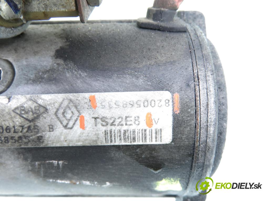 RENAULT KOLEOS I (HY_) SUV 2011 110,00 2.0 dCi 4x4 150 1995,00 Štartér 8200568535E ; TS22E8 (Štartér)