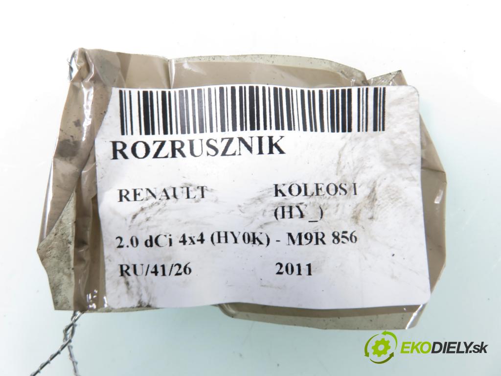 RENAULT KOLEOS I (HY_) SUV 2011 110,00 2.0 dCi 4x4 150 1995,00 Štartér 8200568535E ; TS22E8 (Štartér)