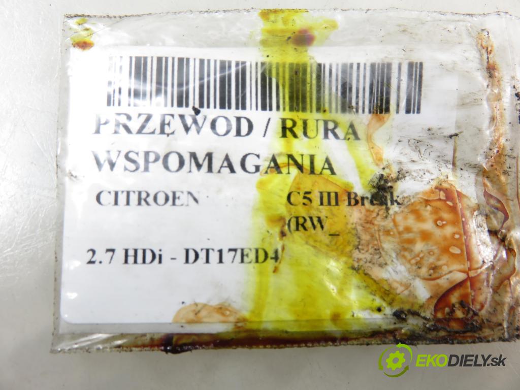 CITROEN C5 III Break (RW_) KOMBI 2008 150,00 2.7 HDi - UHZ (DT17BTED4) 2720,00 trubka / Rúra servočerpadlo 9682767180