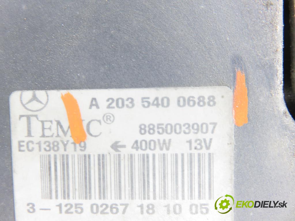 MERCEDES-BENZ KLASA C T-Model (S203) KOMBI 2005 90,00 C 200 CDI (203.207) 122 - OM 646.962 2148,00 ventilátor chladič PODNEBÍ / VODA A2035400688