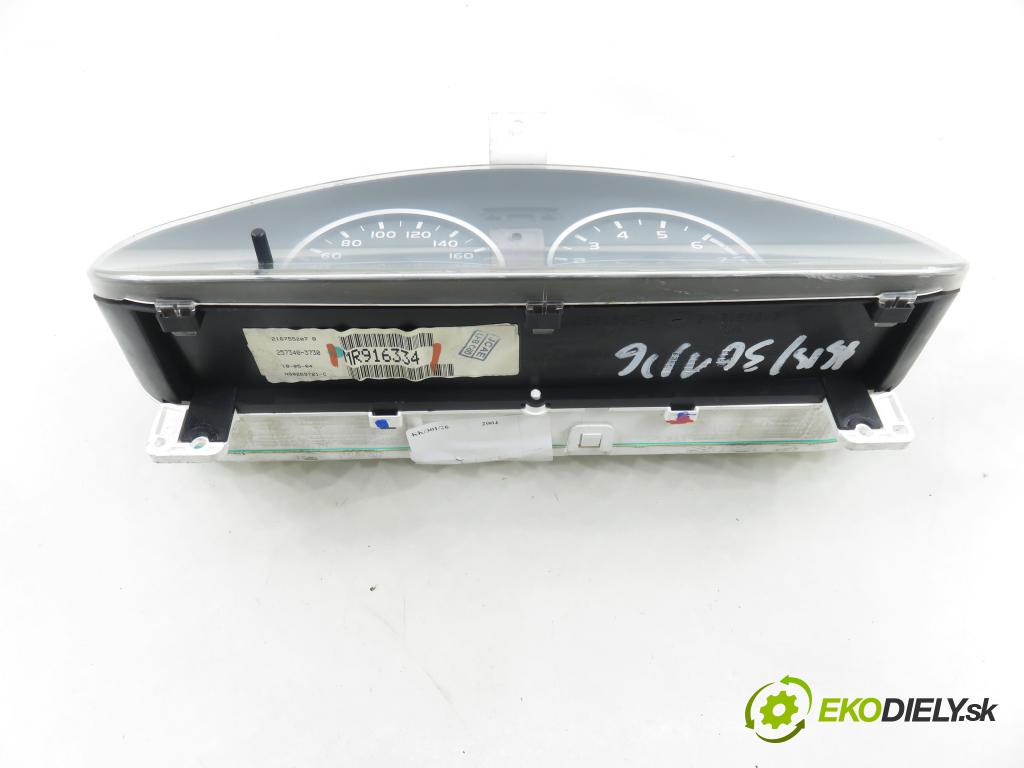 MITSUBISHI SPACE STAR nadwozie wielkoprzestrzenne (MPV) (DG_A) MINIVAN 2004 72,00 1.6 16V (DG3A) 98 - 4G18 1584,00 prístrojovka elektrický MR916334