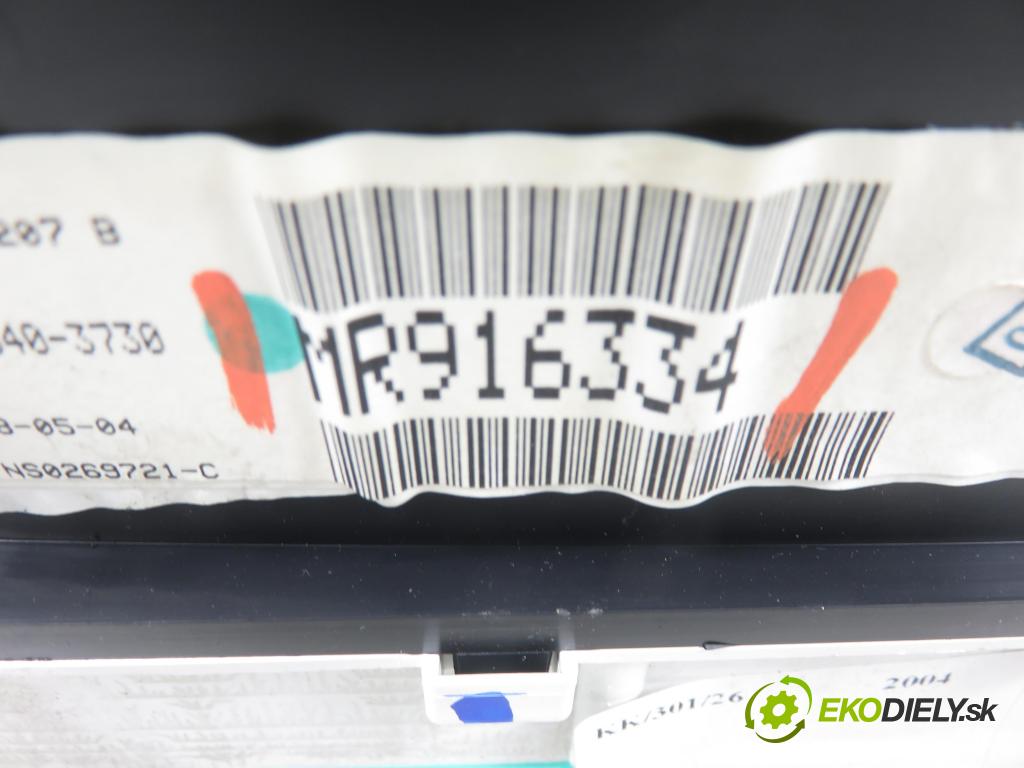 MITSUBISHI SPACE STAR nadwozie wielkoprzestrzenne (MPV) (DG_A) MINIVAN 2004 72,00 1.6 16V (DG3A) 98 - 4G18 1584,00 prístrojovka elektrický MR916334