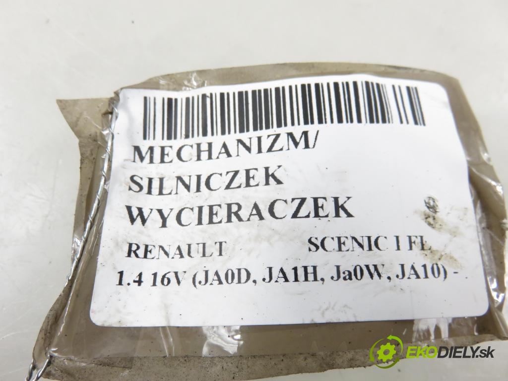 RENAULT SCENIC I (JA0/1_) MINIVAN 2000 70,00 1.4 16V 95 -  K4J 750 1390,00 Motorček stieračov 7700843523 ; 3397020398